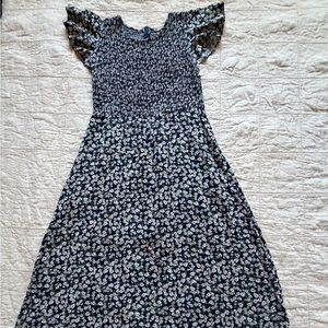 Elodie Floral Maxi Dress with Smocked Bodice